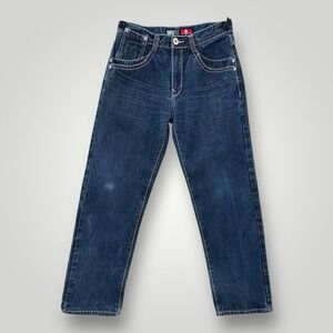 VTG Y2K Southpole‎ Loose Fit Baggy Jeans 32x30 Oversized Embroidered Pocket SP91